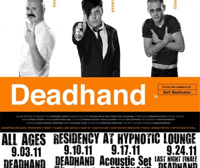 Deadhand all-ages residency at Hypnotic Lounge