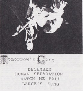 Tomorrows Gone demo 7"
