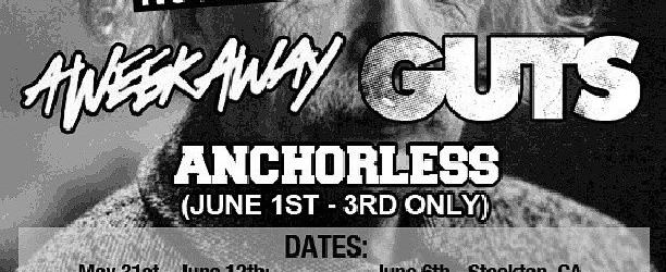 Guts announce summer tour with A Week Away and Anchorless