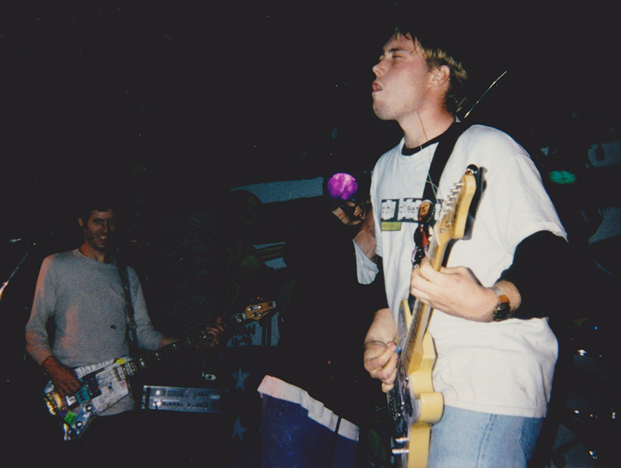 Nate and Boyde live in Portland. BFY winter tour 1995.