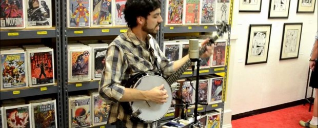Video: Rushmore Beekeepers acoustic performance at Alternate Reality Comics (full show)