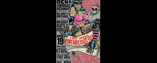 First Annual Punk Rock Skate Fest/‘Desert Rats With Baseball Bats volume 2’ announced for April 19