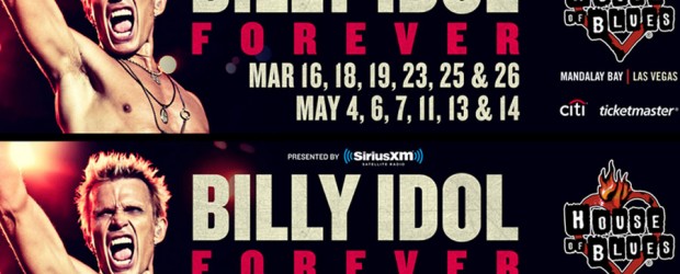 Billy Idol announces Vegas residency for 2016