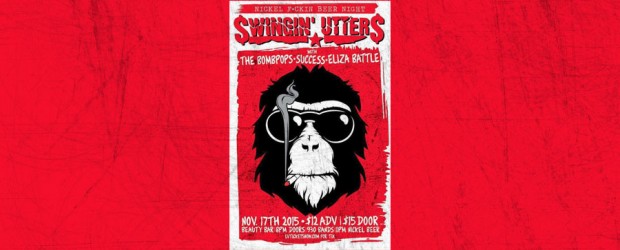 Contest: Win tickets to see Swingin’ Utters, The Bombpops, Success! and Eliza Battle at Beauty Bar 11/17