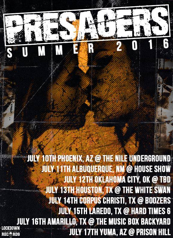 Punks in Vegas | Presagers announce summer tour, Vegas show with Hoods ...